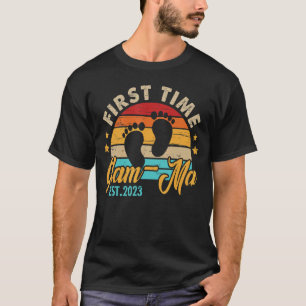 First Time Glam Ma 2023 Mother's Day Promoted To M T-Shirt