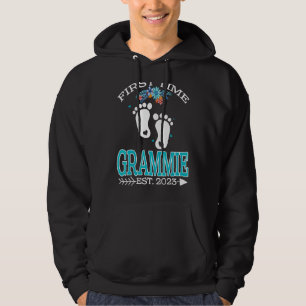 First Time Grammie 2023 Father's Day To Be Baby Hoodie