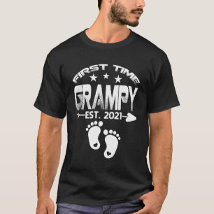 First Time Grampy 2021 New Grampy to be Baby T-Shirt
