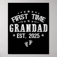First Time Grandad Est 2025 Father S Day Promoted 