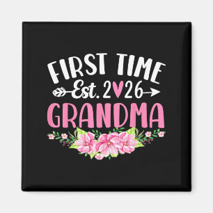 First Time Grandma 2026 Magnet