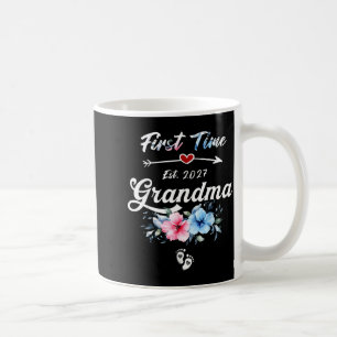 First Time Grandma Est 2027 Promoted to New Coffee Mug