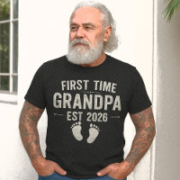 First Time Grandpa Est. 2026 | New Grandparent