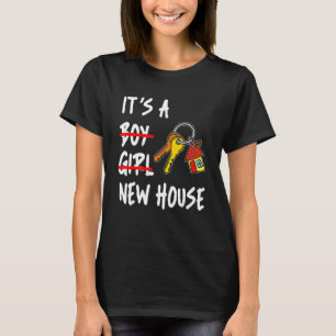 First Time Home Owner Housewarming Party T-Shirt