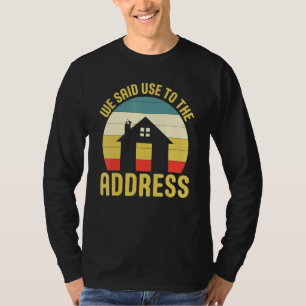 First Time Homeowner Couple For Moving Announcemen T-Shirt