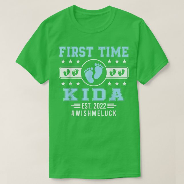 First Time Kida Est  T-Shirt (Design Front)
