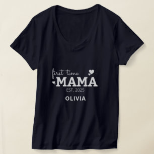 first time mama expecting mummy mothers day gift T-Shirt