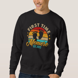 First Time Memere 2022 For Women Mother's Day Sweatshirt