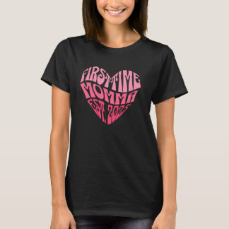 First Time Momma Est.2025 Pregnancy Announcement G T-Shirt