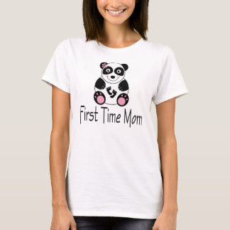 First Time Mum Panda Pregnancy Tee
