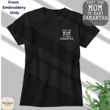 First Time Mum Personalised Embroidered Shirt