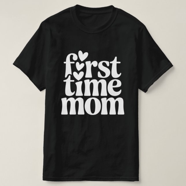First Time Mum T-Shirt (Design Front)