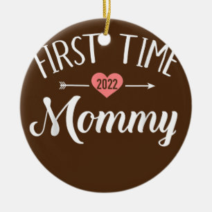 First time mummy 2022 for new mum  ceramic tree decoration