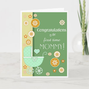 First Time Mummy Congratulations Card