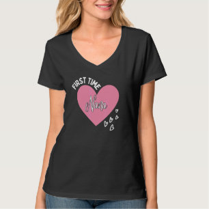 First Time Nana Pregnancy Announcement Promoted Ne T-Shirt