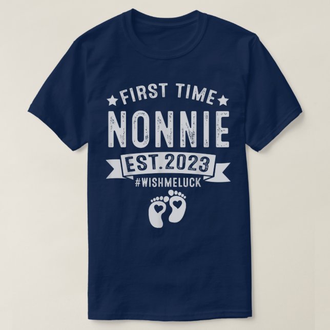First Time Nonnie Let The Spoiling Begin New Grand T-Shirt (Design Front)