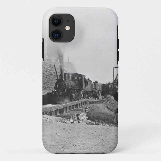 First train passing through the wall of Peking, Ch Case-Mate iPhone Case (Back)