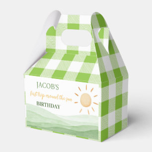 First Trip Around Sun Favour Box Birthday Party