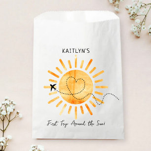 First Trip Around The Sun 1st Birthday Favour Bags