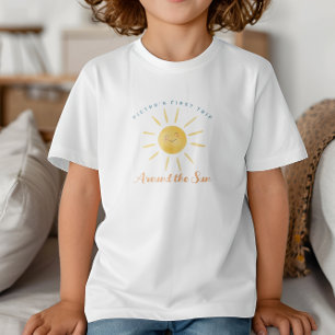 First Trip Around the Sun 1st Birthday Toddler T-Shirt