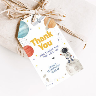 First Trip Around the Sun Birthday Favour Tags