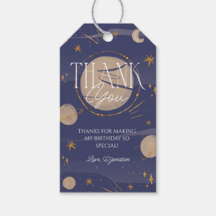 First Trip Around The Sun Birthday Thank You Tag