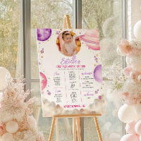 First Trip Around The Sun First Birthday Milestone