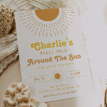 First Trip Around The Sun Invitation | Boho<br><div class="desc">First Trip Around The Sun Birthday Invitation.
Ready to be personalised by you!</div>