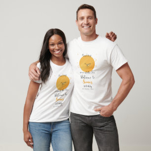 First Trip Around The Sun Paper Aeroplane Birthday T-Shirt