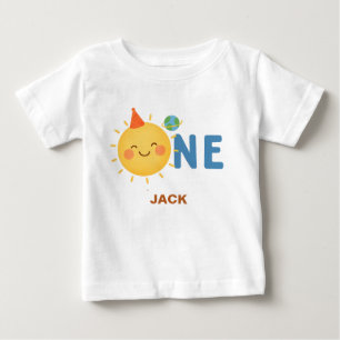 First Trip Around the Sun Personalised Kids Shirt