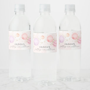 First Trip Around The Sun Water Bottle Labels