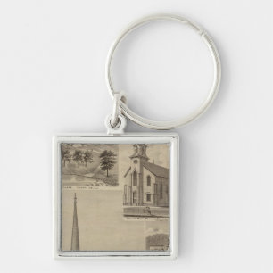 First Universalisty Church, Minneapolis, Minnesota Key Ring