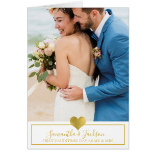 First Valentine's Day Married 3 Photo