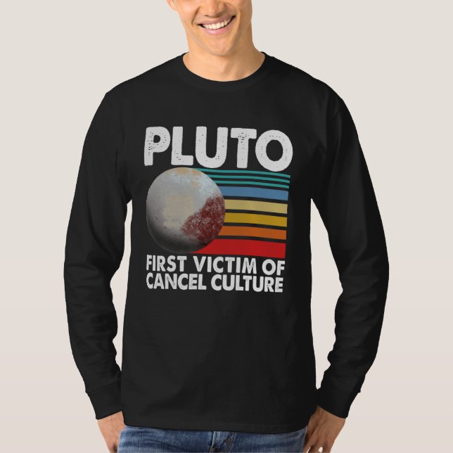 First Victim Of Cancel Culture Women Pluto Solar S T-Shirt (Front)