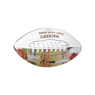 First Year Down Autograph Football Photo Baseball
