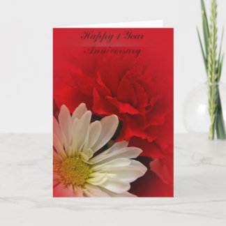 First Year Wedding Anniversary Card