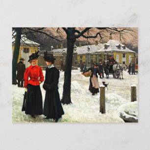 Fischer - At Frederiksberg Rundel Postcard