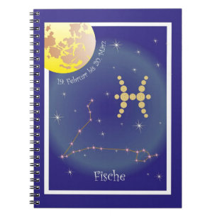 Fish 19 February to 20 March Note Notebook