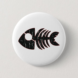Fish 6 Cm Round Badge