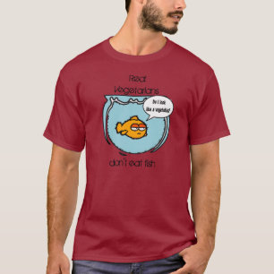 Fish Ain't Veggie Dark T-shirt