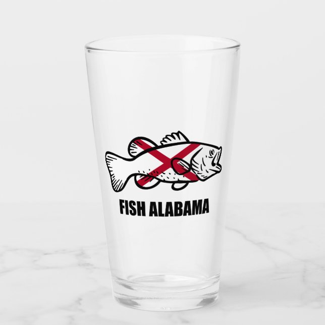 Fish Alabama Glass (Front)