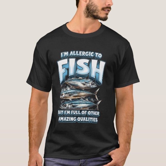 Fish Allergy T-Shirt (Front)