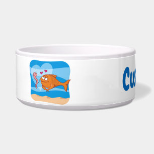 Fish and Bait in Love Bowl