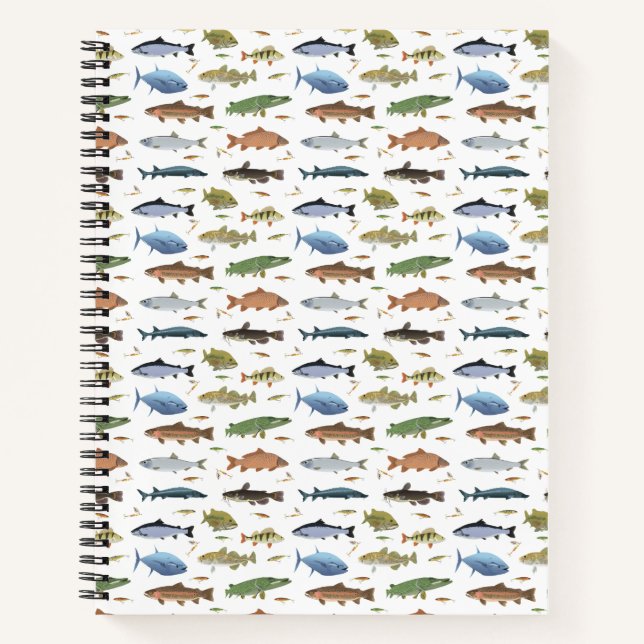 Fish and Baits Notebook (Front)