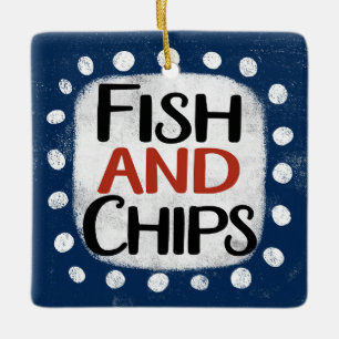 Fish And Chips Ornament