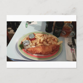 fish-and-chips postcard
