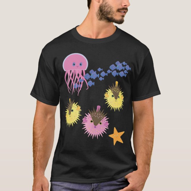 Fish and friends T-Shirt (Front)