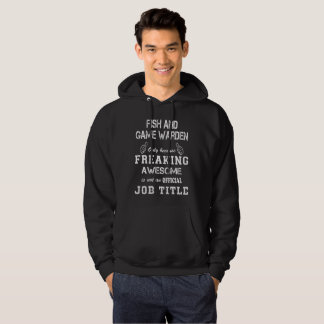 Fish And Game Warden Hoodie