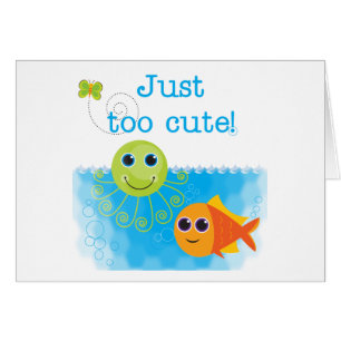 Fish and Octopus Too Cute Tshirts and Gifts