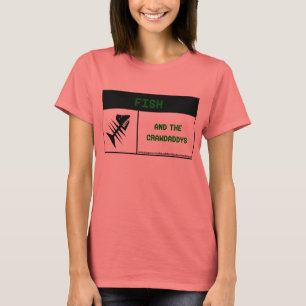 Fish and the CrawDaddys - T-Shirt - Womens